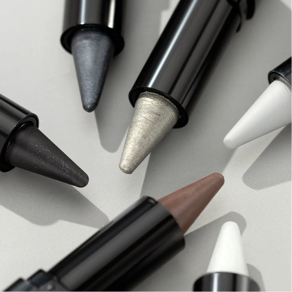 Ensemble de stylos Eyeliner à paillettes fines, 6 couleurs, mat, nacré, imperméable, longue durée, sans bavures, maquillage naturel, boîte cadeau, cosmétiques