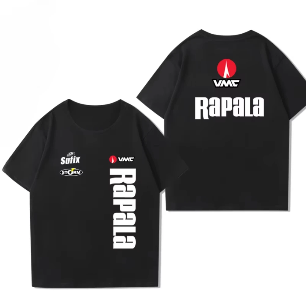 

2025 RAPALA Finnish Rapala Game Suit Fishing Suit Luya Battle Suit Cotton Short Sleeve T-shirts Men's and Women's Half Sleeve