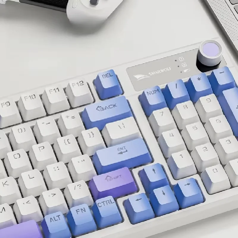 Mk95 Mechanical Keyboard 95 Key Tri-Mode Full Key Non Impact Hot Plug Win2000/Xp/Vsta/Win7/10/11 E-Sports Game Office Business