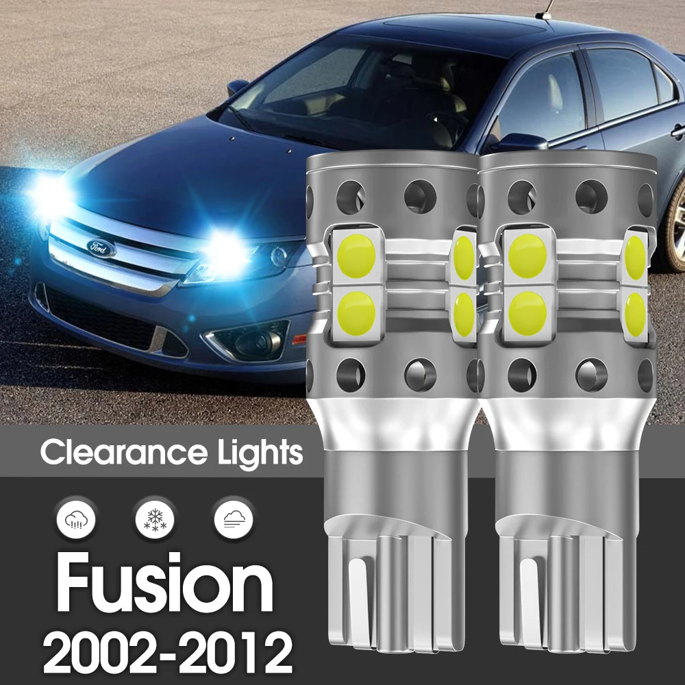 Canbus LED-Umrissleuchte, Parklampe, 2 Stück, Zubehör für Ford Fusion 2002 2003 2004 2005 2006 2007 2008 2009 2010 2011 2012