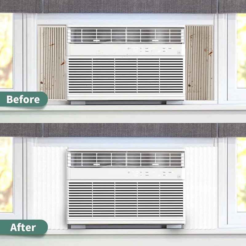 Оконный Кондиционер, боковая Изолированная пенопластовая панель, теплоизоляция и изоляция, оконное уплотнение из двух частей