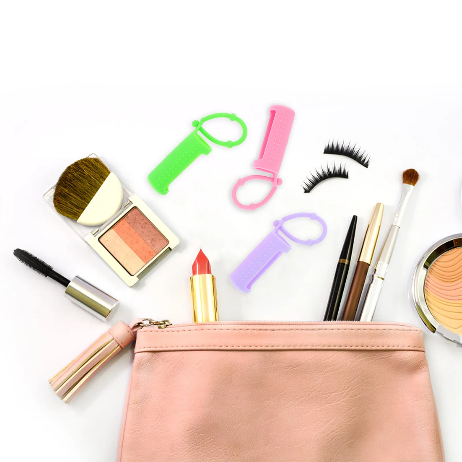 

Набор из 6 силиконовых защитных чехлов для роликовых флаконов 10 мл, портативный противоскользящий футляр для эфирных масел