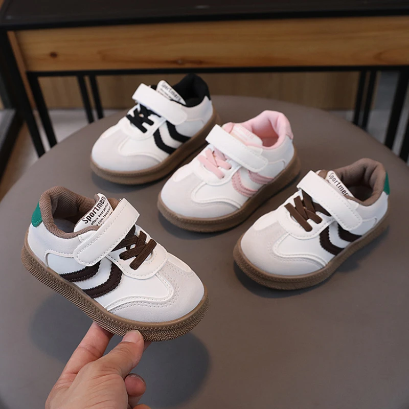 Childrens Shoes 2024 Autumn New Casual Shoes for Boys and Girls Anti-slip Sneakers Soft Bottom Toddler Baby Kids Wakling Shoes