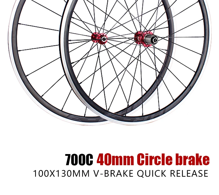 NEU Novatec 700C Rennrad-Laufradsatz Scheibenbremse D981/982SB A271/F372SB F582SB 4 Lager 27/30/40mm Felgenhöhe 4 Lager Laufräder – Detail 16