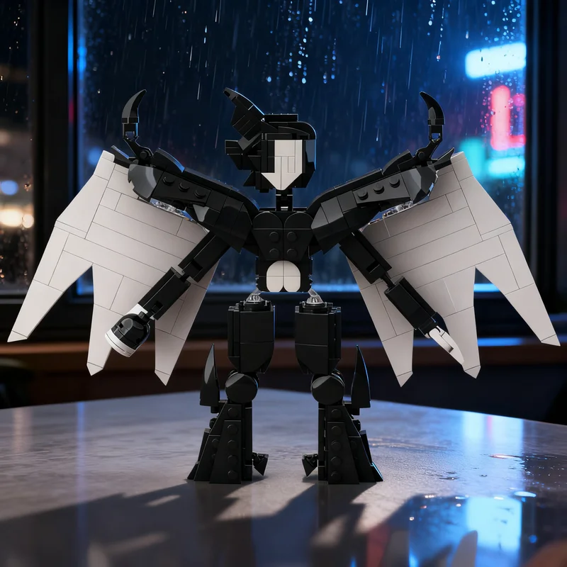 411 деталей MOC Ideas CUUSOO Mettaton -NEO- Модель из строительных блоков, рождественский подарок, архитектурная игрушка, креативный подарок на день рождения, художественное образование
