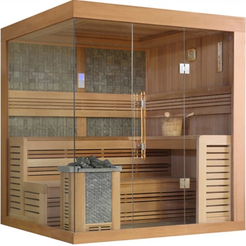 

2024 Hot sale traditional finland sauna room for 4 people