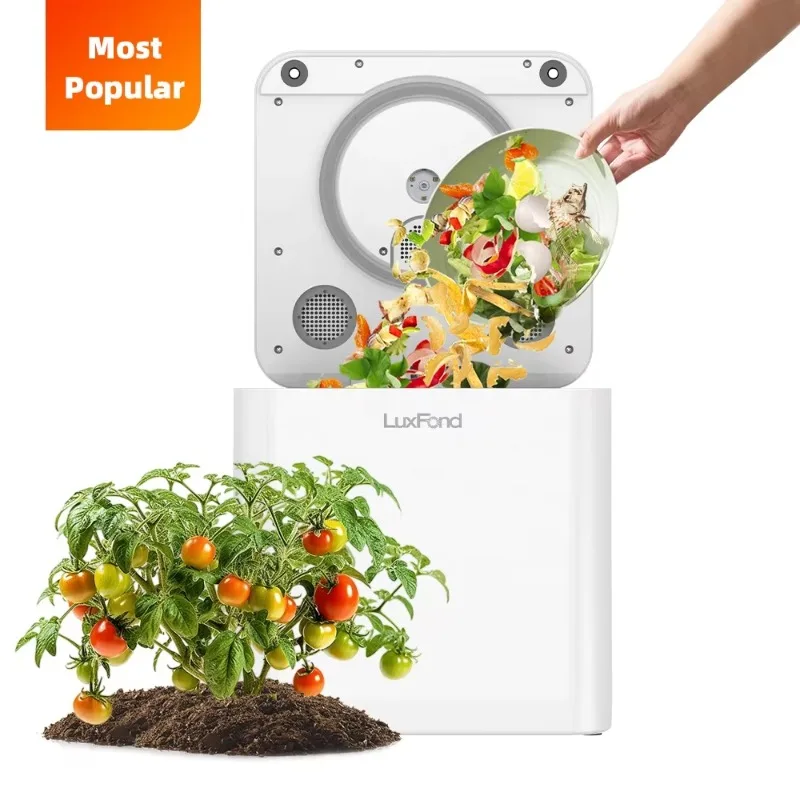 Indoor Household Electric Smart Kitchen Food Waste Recycler Countertop Household Composting Machine