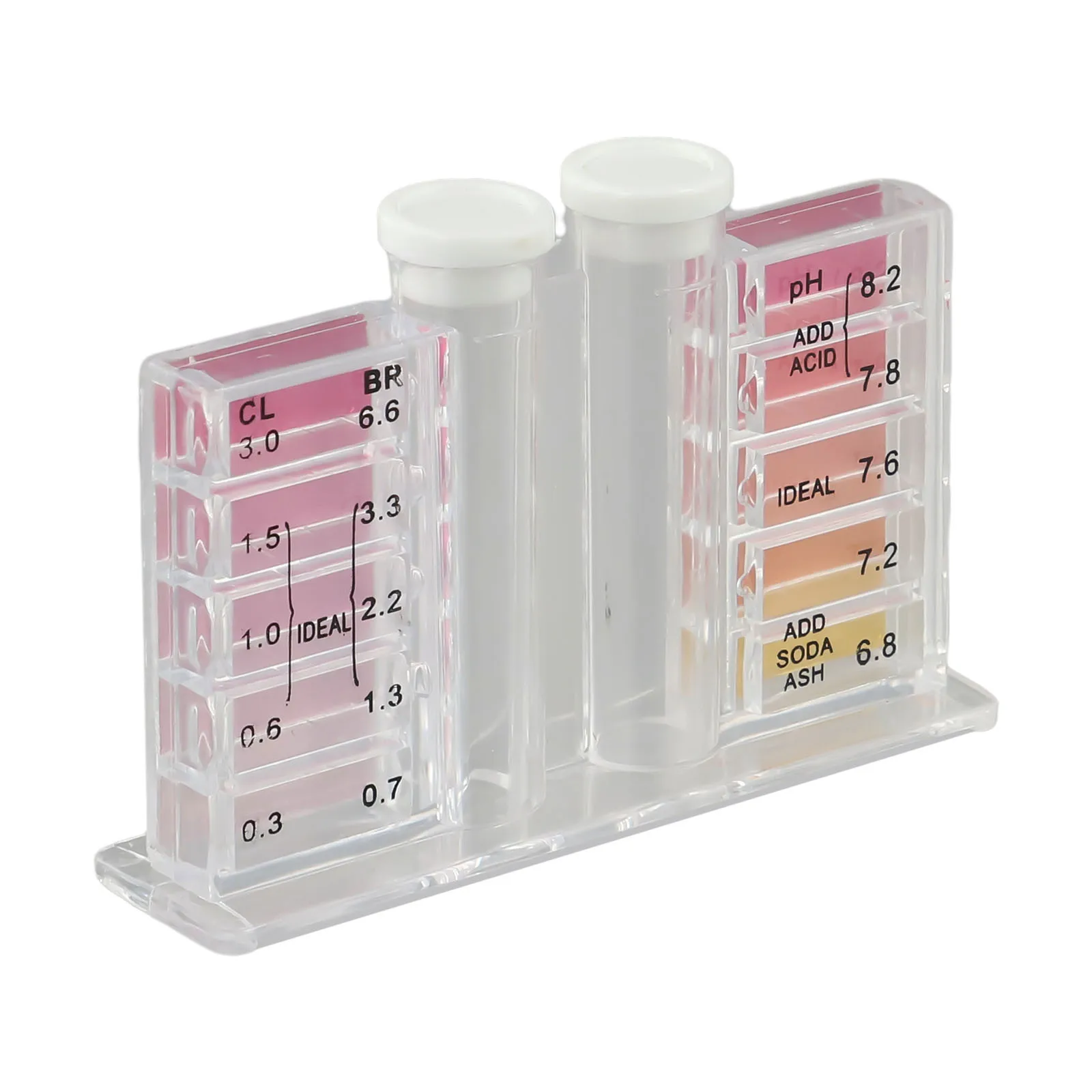 3in1 Pool Water Test Kit PH Testing Water Quality With Box Outdoor Swimming Pool Water Quality Testing Tool Accessories