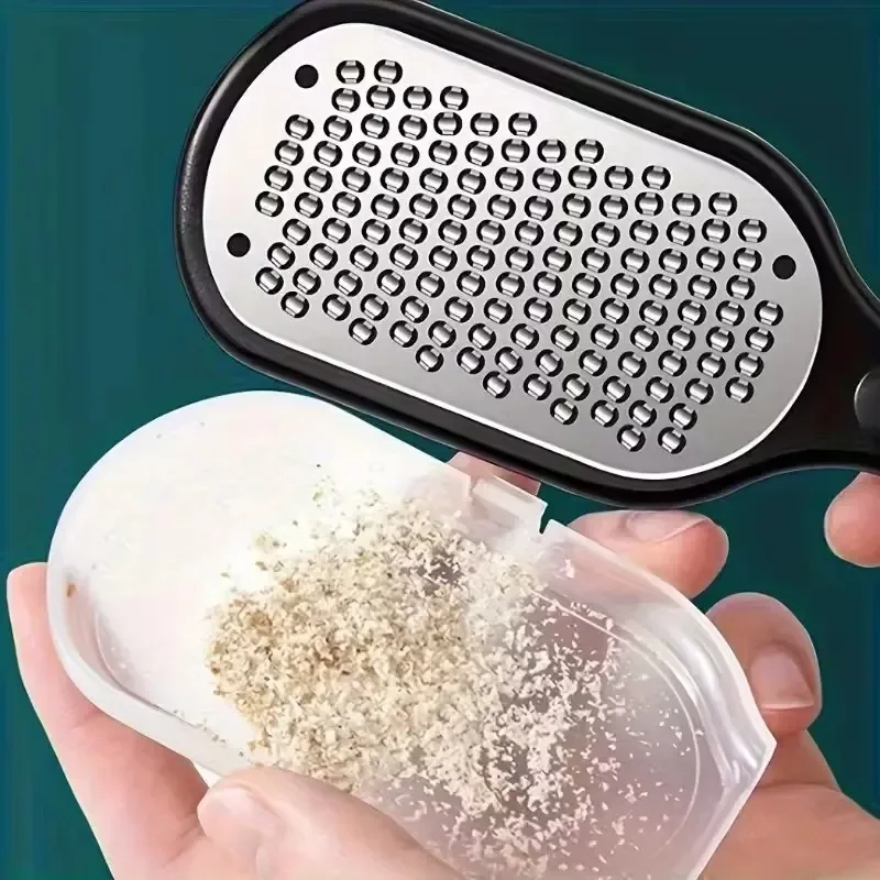 1Pc Stainless Steel Foot File Scraper Professional Pedicure Tool Household Daily Foot Skin Care Beauty Accessory image 4
