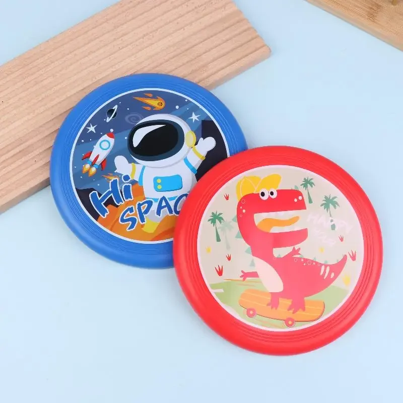 Weiche TPR-Scheibe für Kinder, Spielzeug, fliegende Untertasse, Outdoor-Sport, Strand, fliegende Scheibe, Handwurfspielzeug, Eltern-Kind-Interaktionsspiel