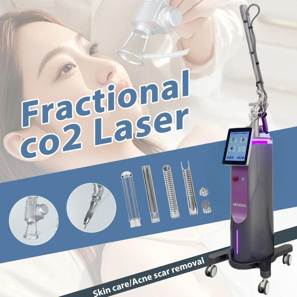 

2026 Fractional SLyricLaser Professional Portable Co2 Bison Device 4d Fotona Skin Gestational Mark Treatment Device Salon