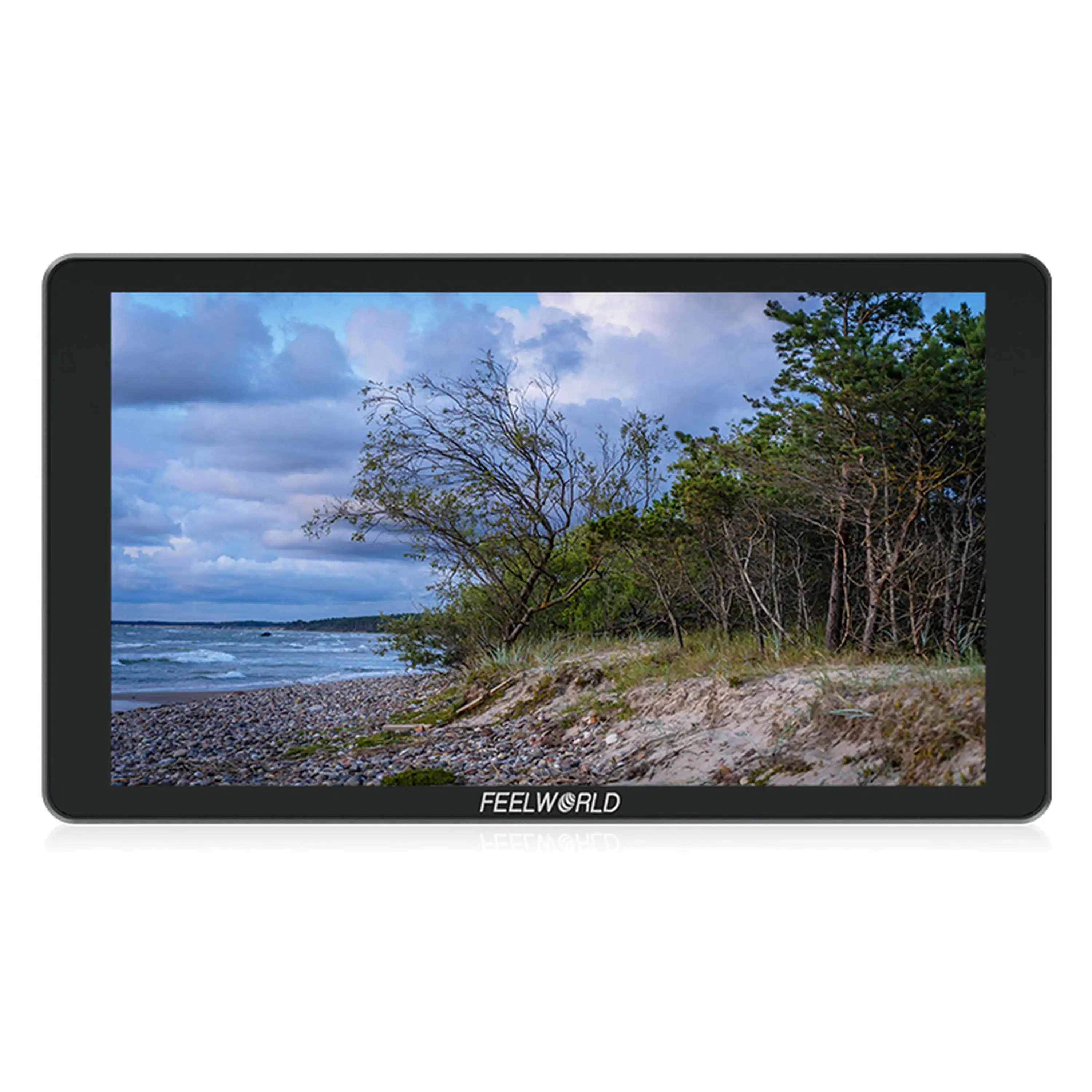 

FEELWORLD P6XL 6" 1200NIT High Brightness Aluminum Camera Monitor Built-in Battery HDMI Outdoor Use Factory Direct Bulk Order