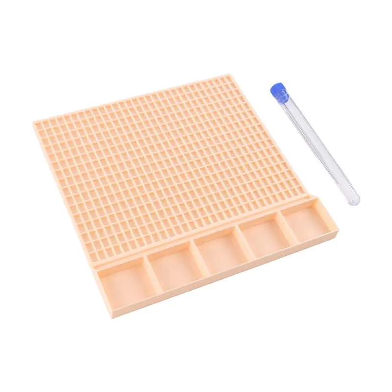 NEW HOT In Stock-Mini Tube Beads Quick Planning Tray Bead Bracelet Maker With Beading Tools For 6X9mm& 6X6mm Beads