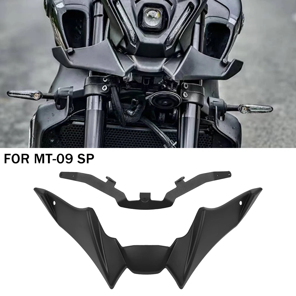 For YAMAHA MT-09 MT09 MT 09 SP 2021-2022 2023 Motorcycle Front Spoiler Sport Downforce Naked Spoilers Aerodynamic Wing Deflector