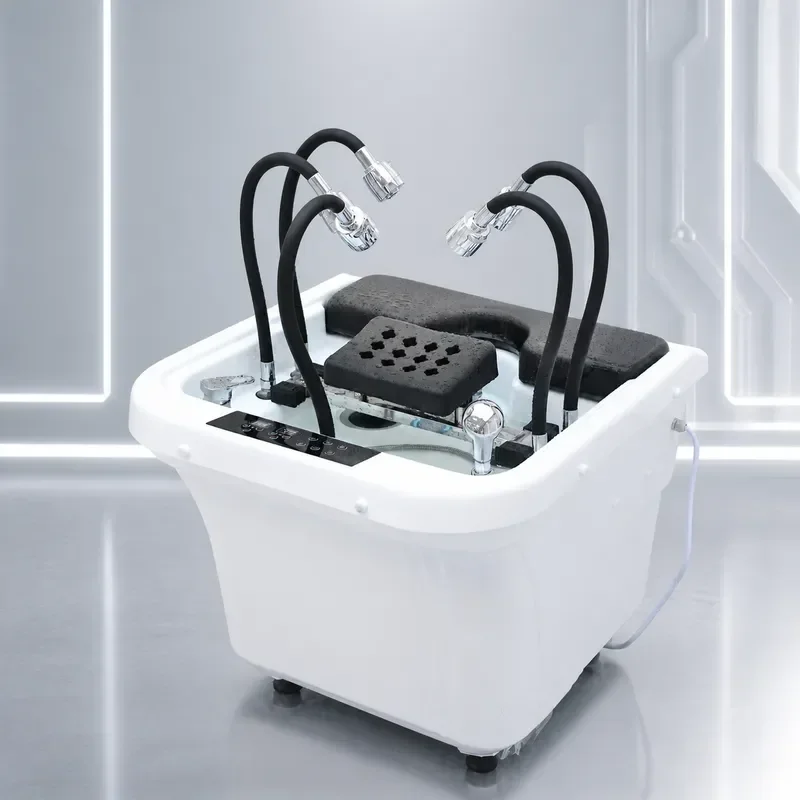 Six Dimensional Head Therapy Instrument Thai Portable Basin Automatic Constant Temperature Water Circulation Health Tube A