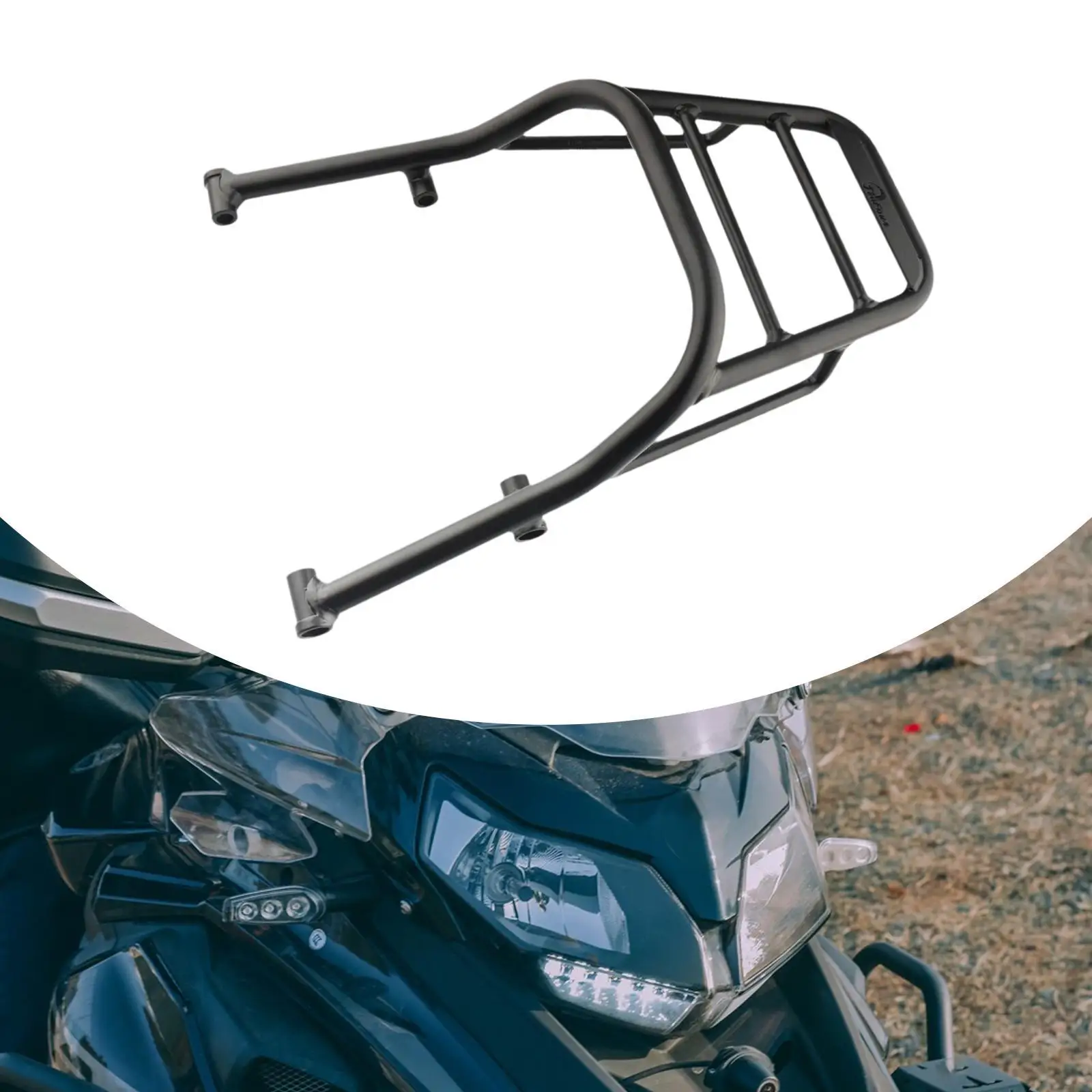 

Железный задний багажник для мотоцикла, грузовой багажник, кронштейн для полки, поддержка классического хранения велосипедов