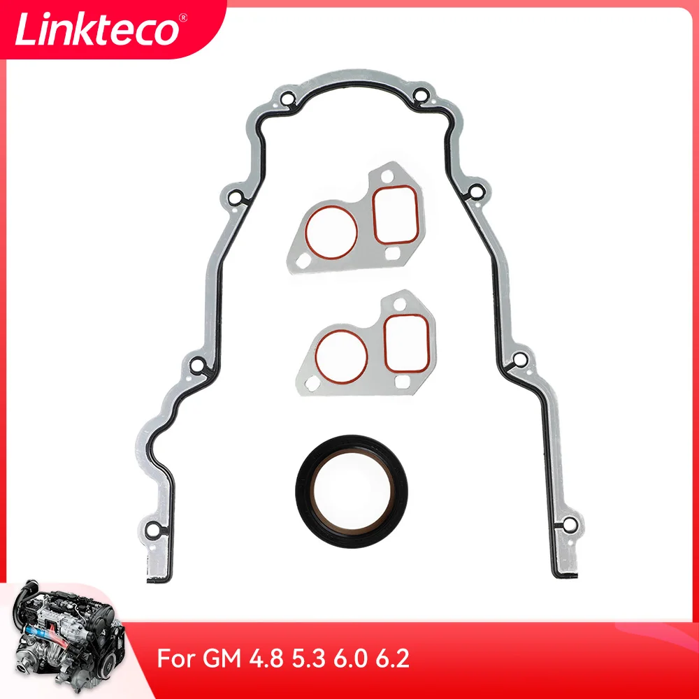 

Linkteco Engine Rebuilding Kits Timing Front Gasket kit For GM GMC Chevrolet HSV Holden Hummer 4.8 5.3 6.0 6.2L OE TCS45993