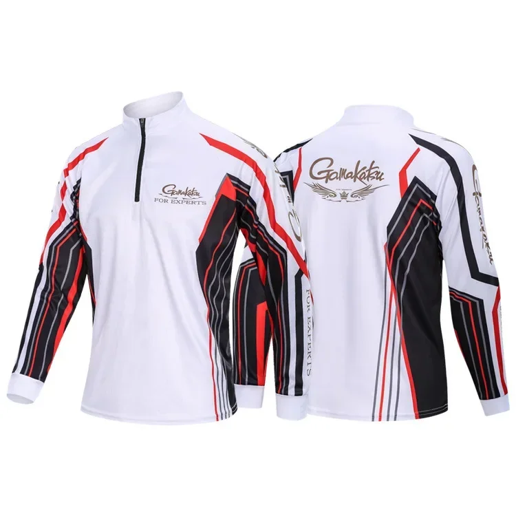 2025 قمصان الصيد تنفس الرياضة في الهواء الطلق طويلة الأكمام ملابس الصيد المهنية سريعة الجافة الشمس المضادة للأشعة فوق البنفسجية المشي لمسافات طويلة الملابس #2