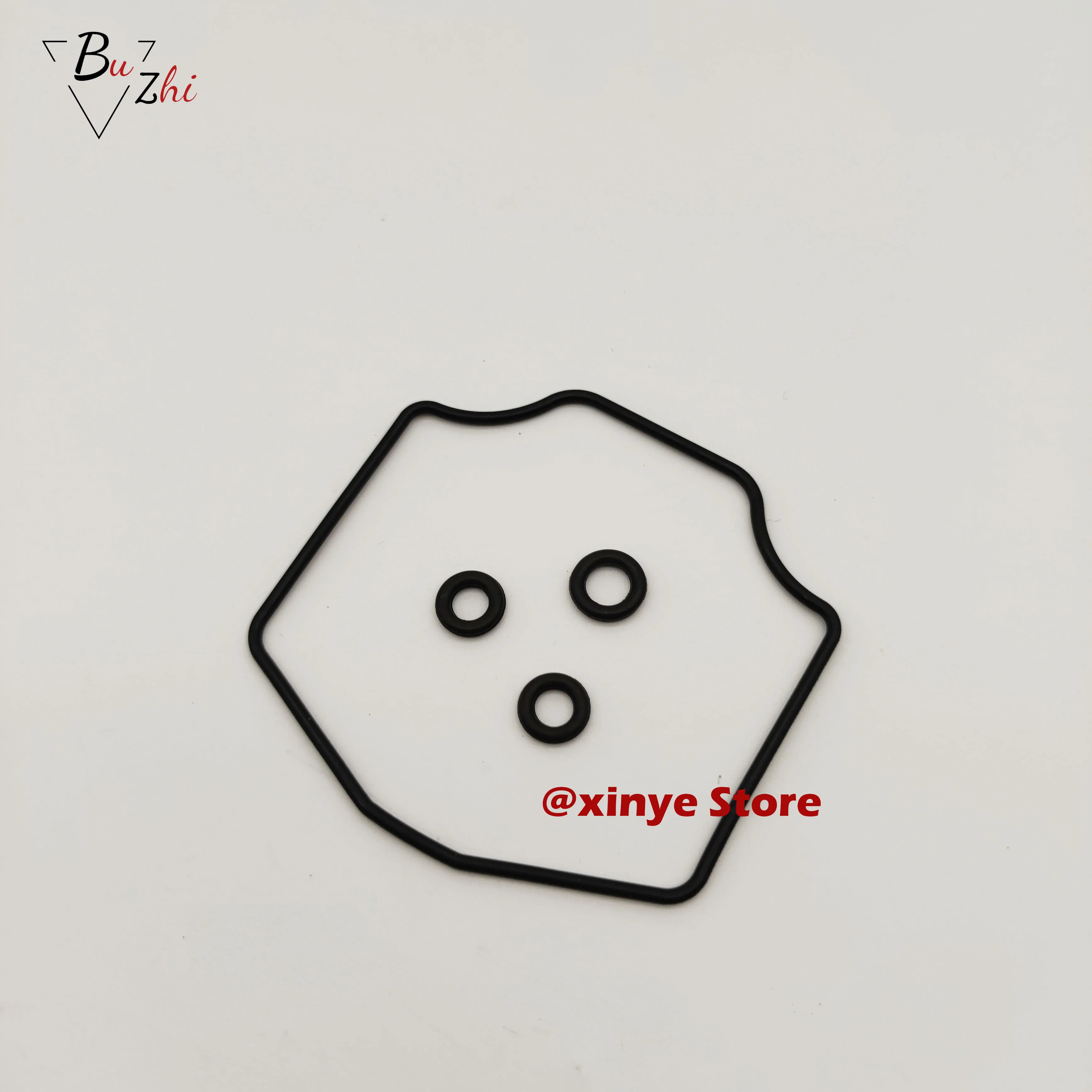 Per Yamaha XT550 82-83 XT600 TT600 riparazione carburatore Kit di ricostruzione guarnizione o-ring valvola a spillo galleggiante e supporto