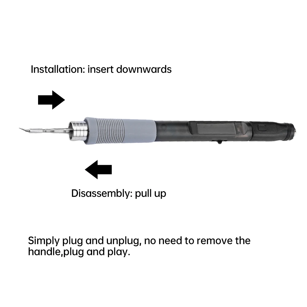 Penna per saldatura saldatore C210 per JBC 210 245 punte strumento di riparazione per apparecchiature portatili elettriche interfaccia DC 12V 70W