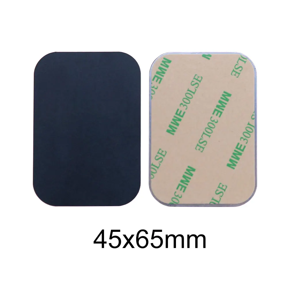 JCD 10 stücke Schwarz Magnetische Metall Platte Für Auto Telefon Halter Universal Eisen Blatt Disk Aufkleber Halterung Handy Magnet stehen