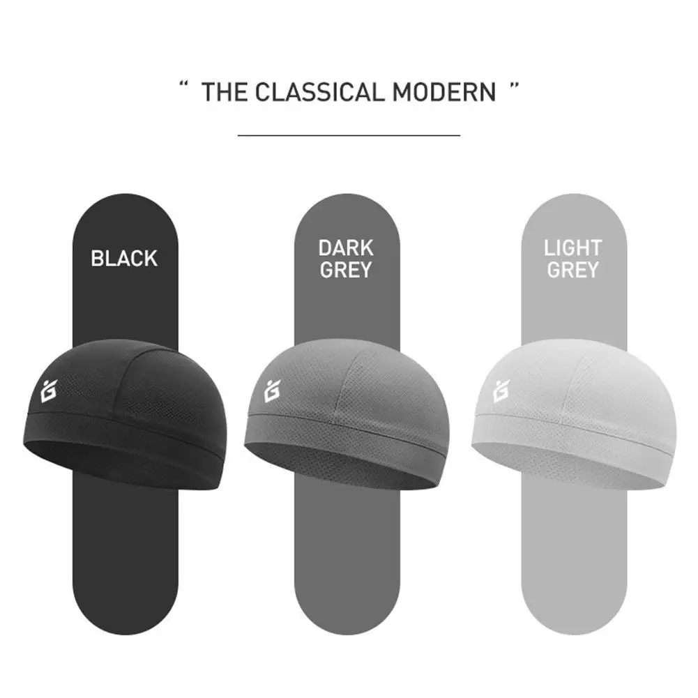 Quick-Drying Skullcap Beanie Cycling Cap Hat Men Women Summer Ice Silk Riding Small Cap Running Sports Bike Lined Hat