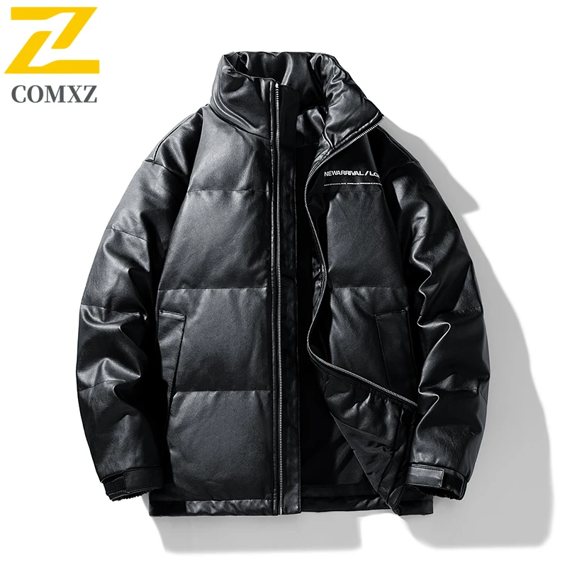 الرجال أسفل سترة 2025 جديد عصري متعدد الاستخدامات 90 الأبيض بطة أسفل سميكة الباردة برهان الدافئة باركر معطف في الهواء الطلق سترة شتوية غير رسمية