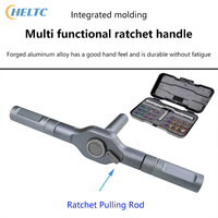Precision Hand Tools Work 24 In 1 Multi-purpose Ratchet Wrench Screwdriver Set Magnetic Bits Tools Set DIY Household Repair Tool