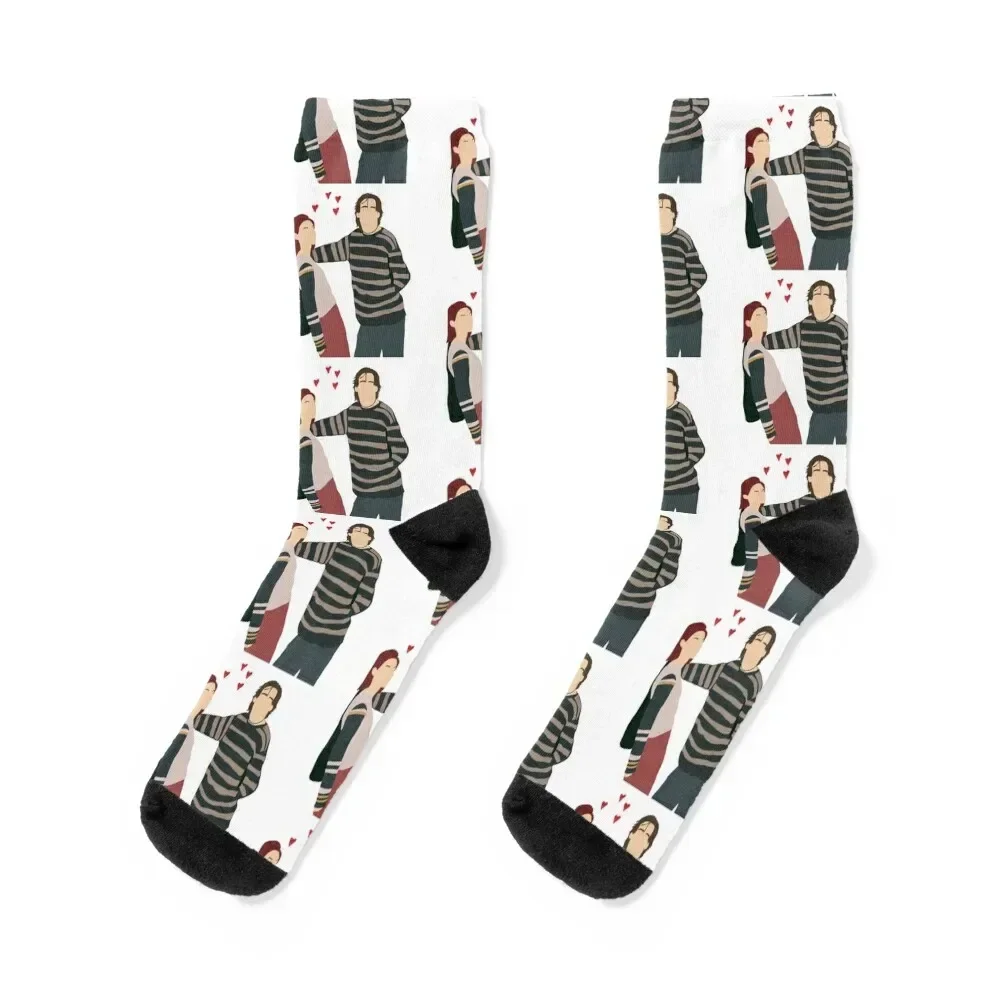 

My so called 90s love Socks man Novelties Toe sports Wholesale Socks Men Women's