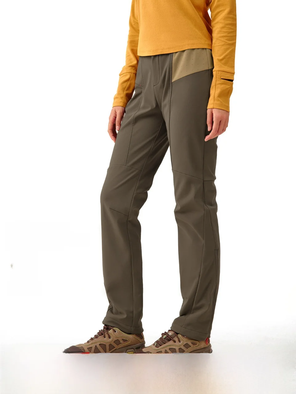 

Outdoor Climbing Long Pants Color Blo Fce Micro Flared Skiing Hiking Mountain Climbing Men's Casual Pants