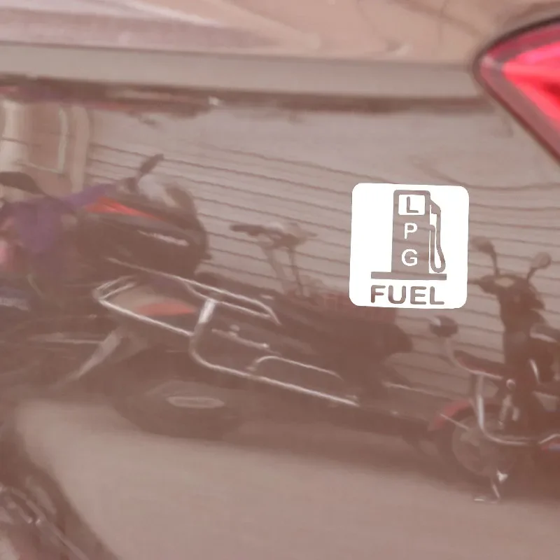 Автомобильная наклейка на бензин и сжиженное углеводородное топливо OFK, декоративные аксессуары, креативный солнцезащитный водонепроницаемый ПВХ,