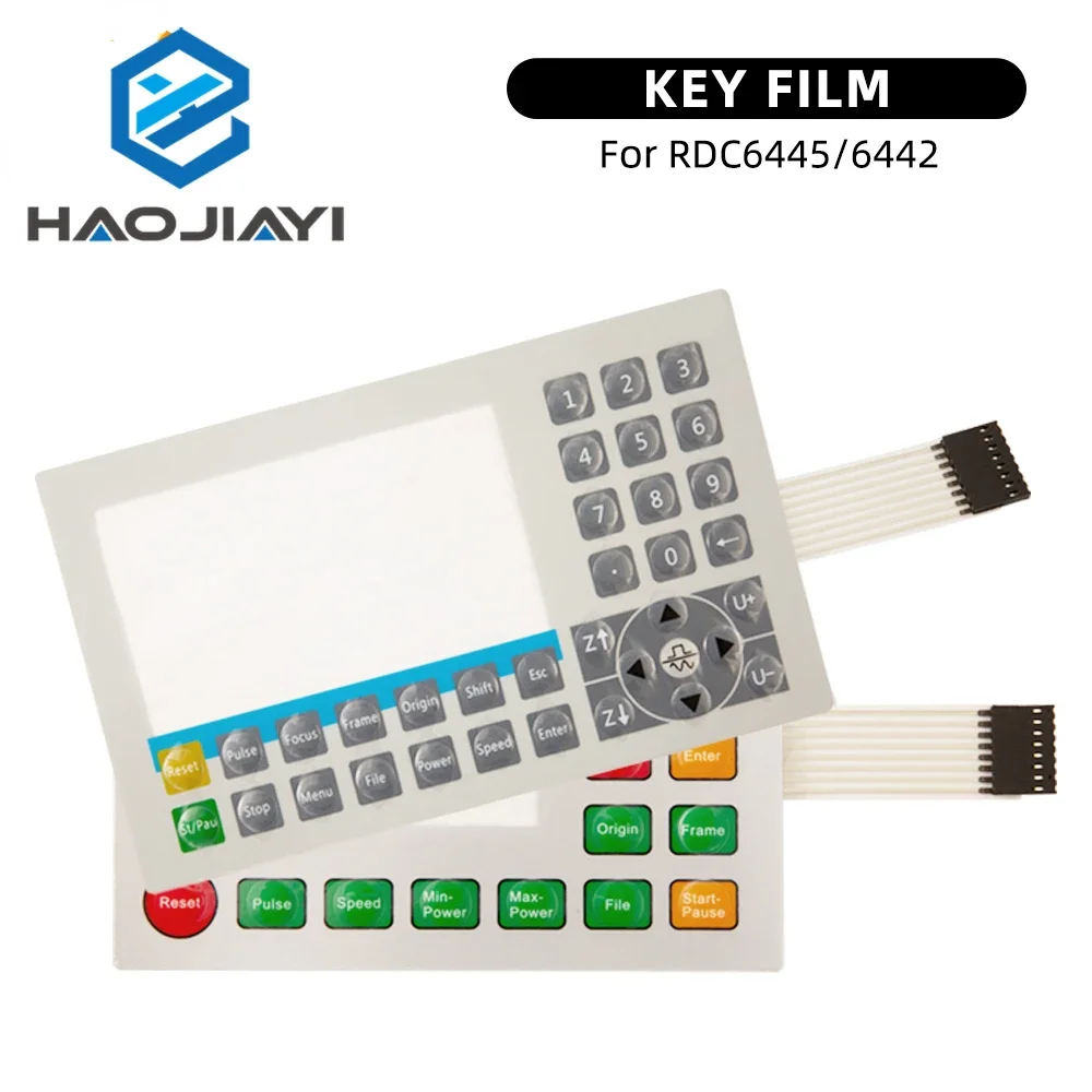 

Ruida Membrane Switch Key Film Keyboard Mask for RDC6445G RDC6445S RDC6442G RDC6442S CO2 Laser Controller