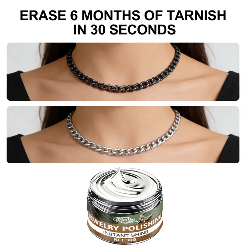 Sonic Machine Compatible Tarnish & Oxidation Remover for Silver & Platinum - Gentle Long-Lasting Care for Jewelry Cleaning