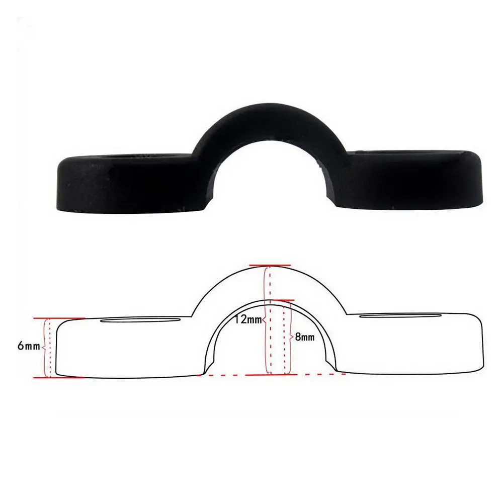 

10Pcs Waterproof Kayak Tie Down Kit Heavy Duty Eye Pads for Canoe Deck Mounting Outdoor Adventure Gear 51x8x12mm