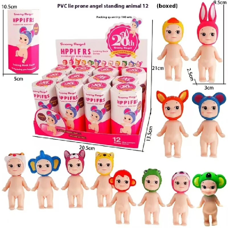 Nieuwe Sonny Angel Sweets Series Mini Figuur Mystery Box Verzamelpop Model Bureau Decoratie Ornament Gift Mini Cherub Poppen Speelgoed