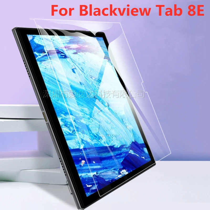 Tablette en verre trempé pour Blackview Tab 8E, Film protecteur d'écran en verre trempé