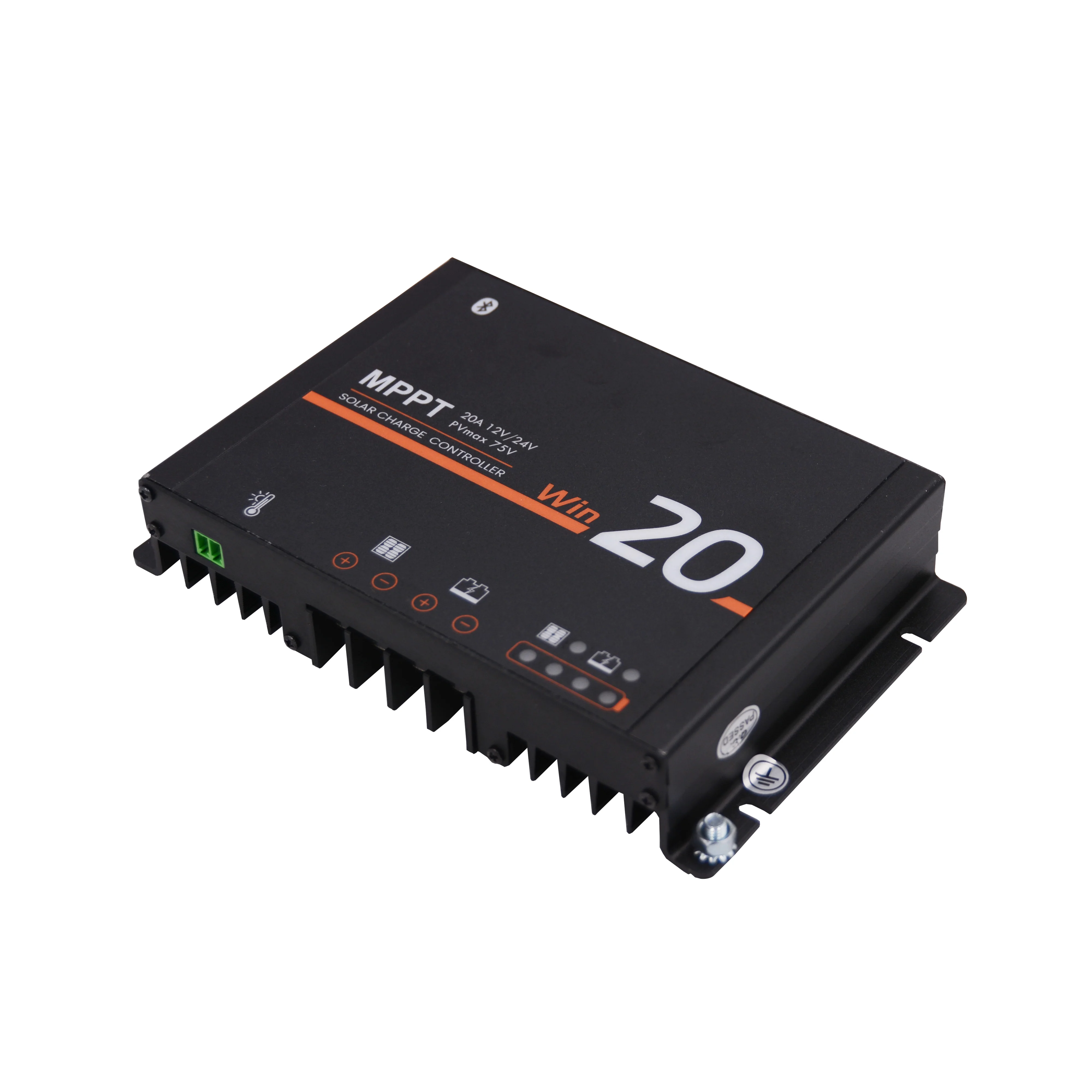 

Lumiax RV Caravan Bluetooth Solar Charge Controller MPPT 15A 20A 12V 24V Charging Control For Solar Energy Systems