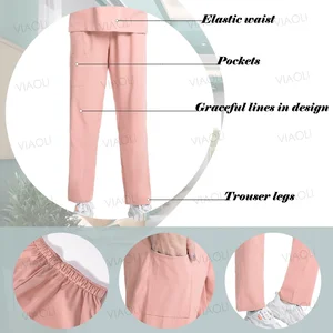 Frauenpflege -Peelings Set, Schönheits -Spa -Uniformen, Pet Clinic Store, Tierkleidung für Tierärzte, chirurgische Krankenschwester und Hosen 8 Hauptverkaufs -Veterinär -Jumpsuit - №5