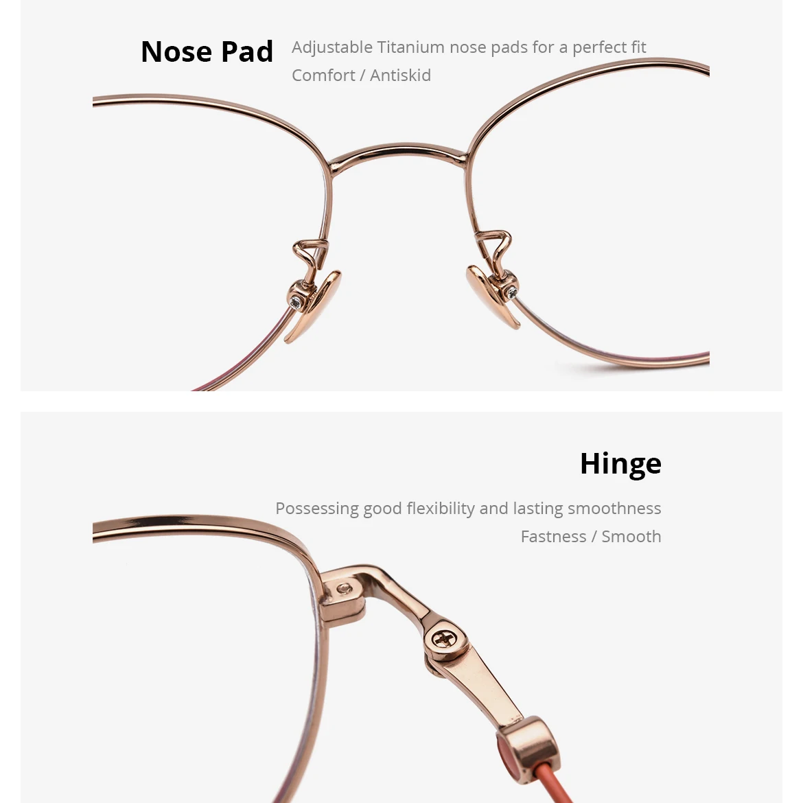 NIANZHEN إطار نظارات من التيتانيوم النقي للرجال 2025 جديد عين القط العلامة التجارية تصميم النظارات خفيفة الوزن نظارات ريترو 101 #4