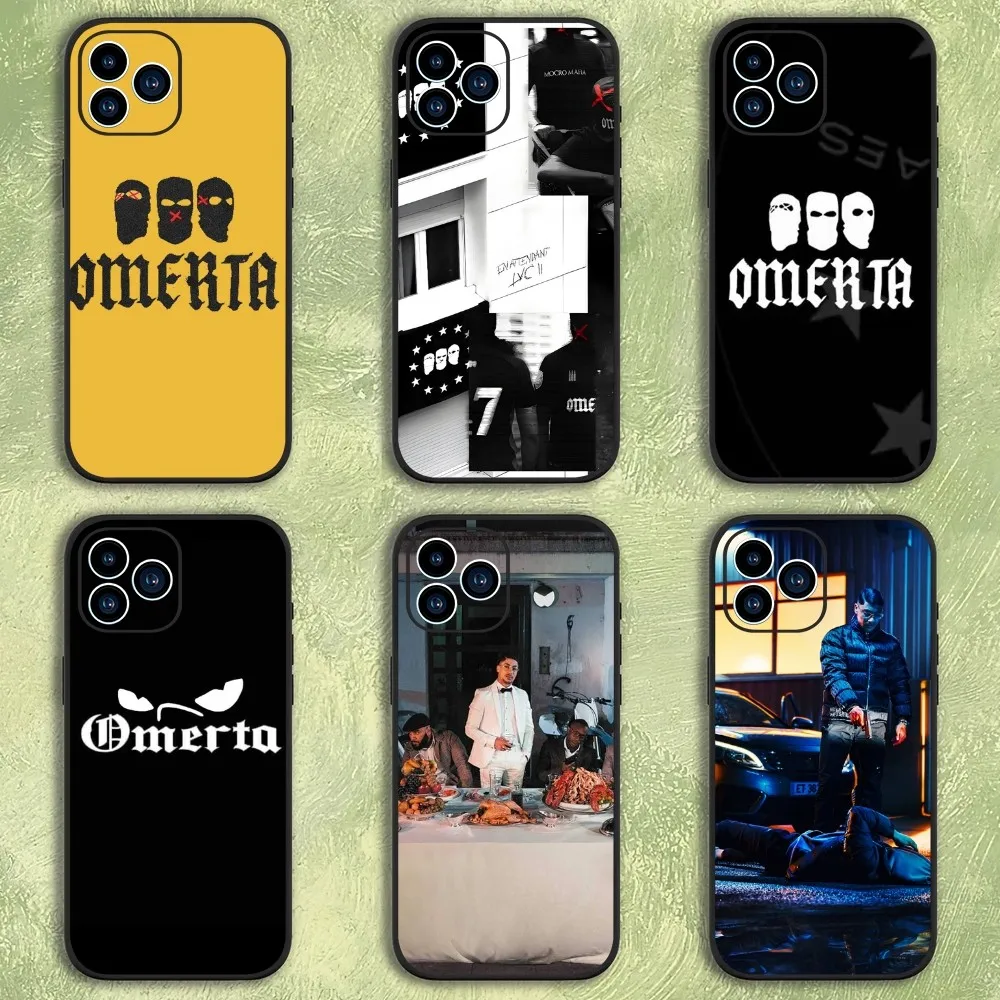 Singer Omerta Maes Phone Case For iphone15 14 13 12 11 Pro Max Mini X 7 8 Soft Case