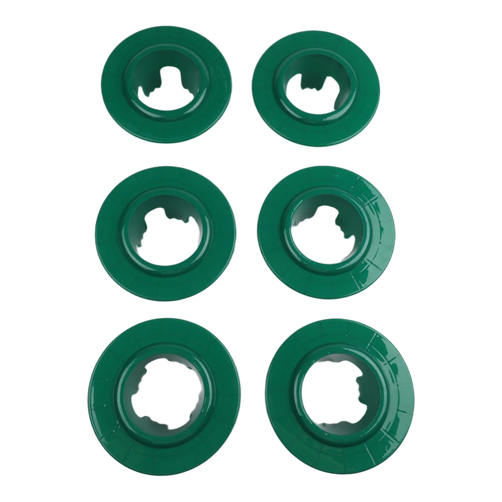 6Pack Sprinkler Head Protectors Lawn Sprinkler Guard Plastic Prevent Damage From Mower Trimmer Garden Supplies
