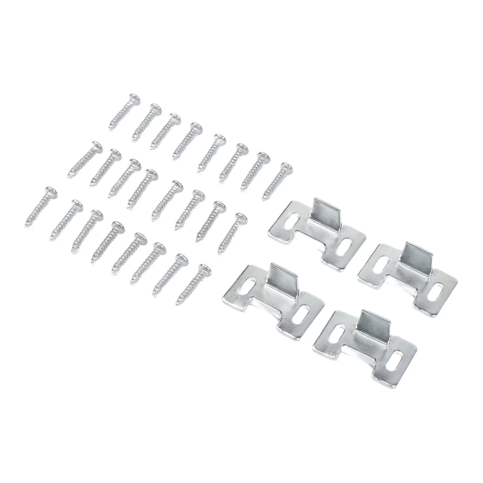 Push to Open Latch 4 Pack for Cabinet Cupboard Wardrobe Door Zinc Plated Stainless Steel Spring Loaded Touch Release Function