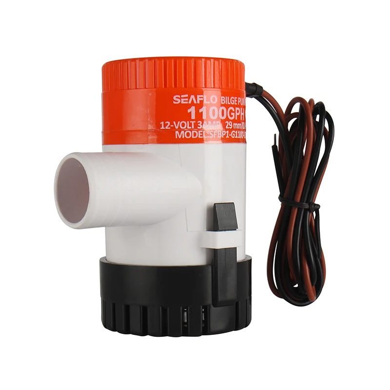 SEAFLO Bilge Pump 12v Submersible 1100Gph Manual Water Pump 12v Dc Water Pump Bilge