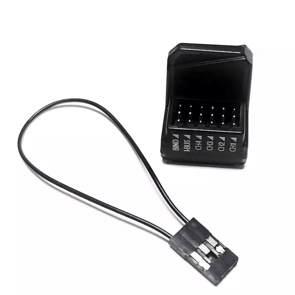 4CH 2.4G Flysky FGR4S V2 PPM/IBUS レシーバー NB4 トランスミッター RC カー トラック ボート用