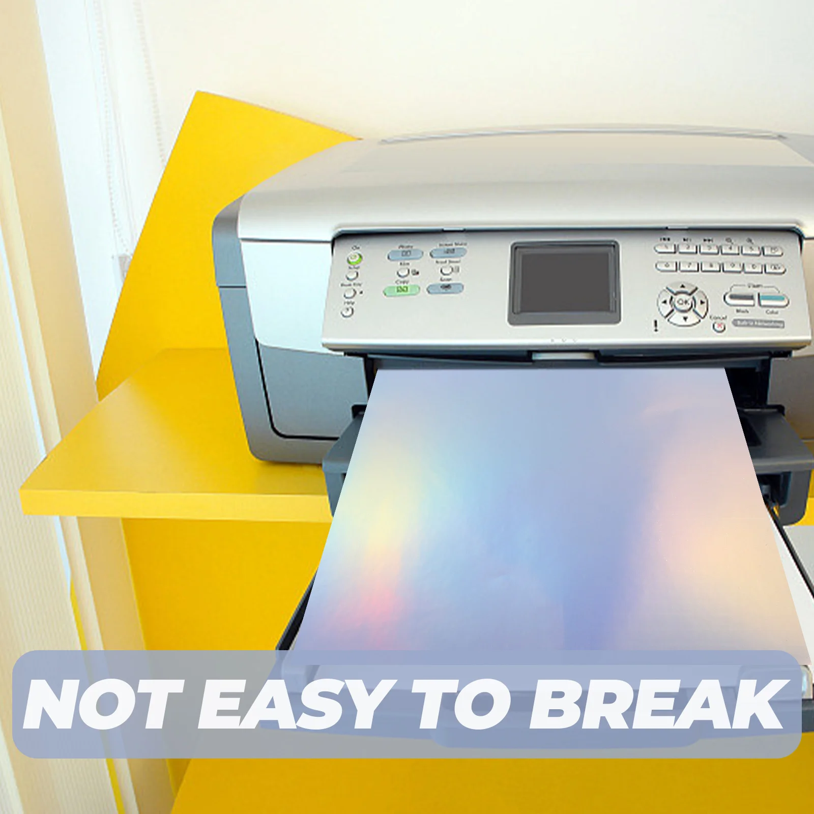 20 Sheets Printable Waterproof Self-adhesive Printing Paper Sticky Labels The Pet for Printer