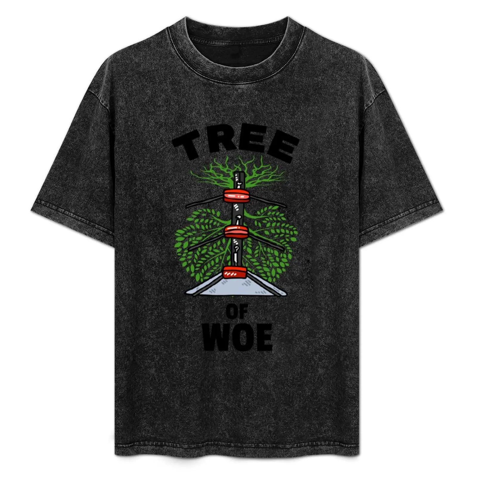 

Tree of Woe T-Shirt Holiday Casual Short Sleeve Top