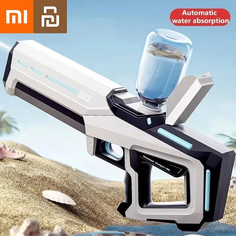 

Xiaomi Electric Water Guns Powerful Squirt Automatic Water Suction Blaster Summer Outdoor Beach Toy For Kid Adults Gift