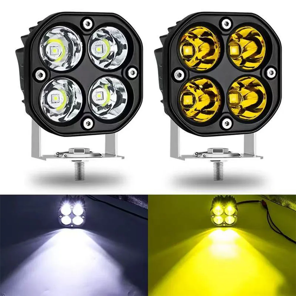 

3'' Led Work Spotlights DC9-30V Flood Led Bar Fog Lights Pod Lights Headlights for Motorcycles for Car Truck 4x4 Off Road ATV