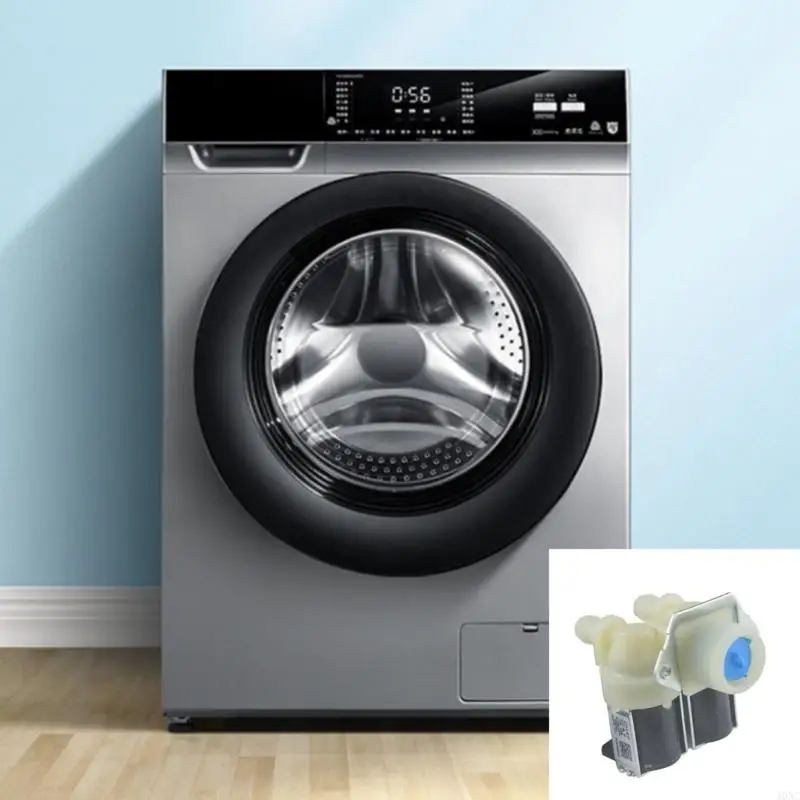 Válvulas solenoides rápidas A0NC, válvulas agua prácticas para lavadora, válvulas agua doble cabezal adecuadas para