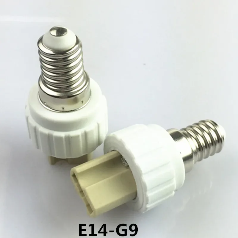 E14 To G9 Lamp Holder Converter Socket Conversion Ligh Bulb Base Type Adapter Lamp Bulbs Adapter Converter Lighting Accessories